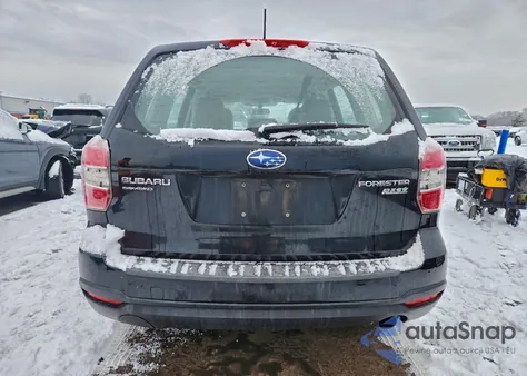 2014 Subaru Forester 2.5I из США, поврежденный, VIN JF2SJAAC7EH491309